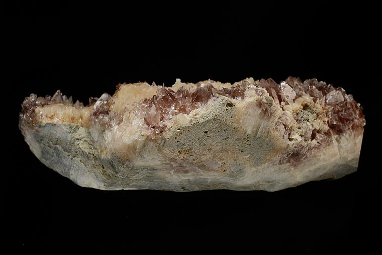 COLEMANITE with CALCITE